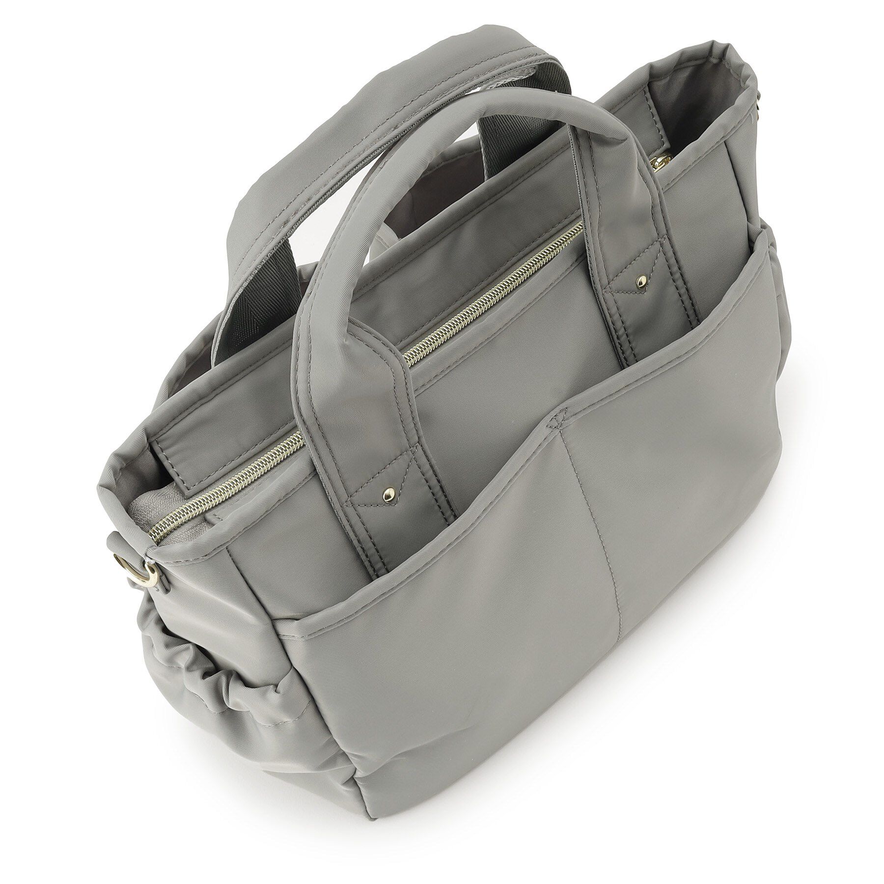 ITS&rsquo;DEMO「撥水10ポケ2WAYトート」|ハンドバッグ|