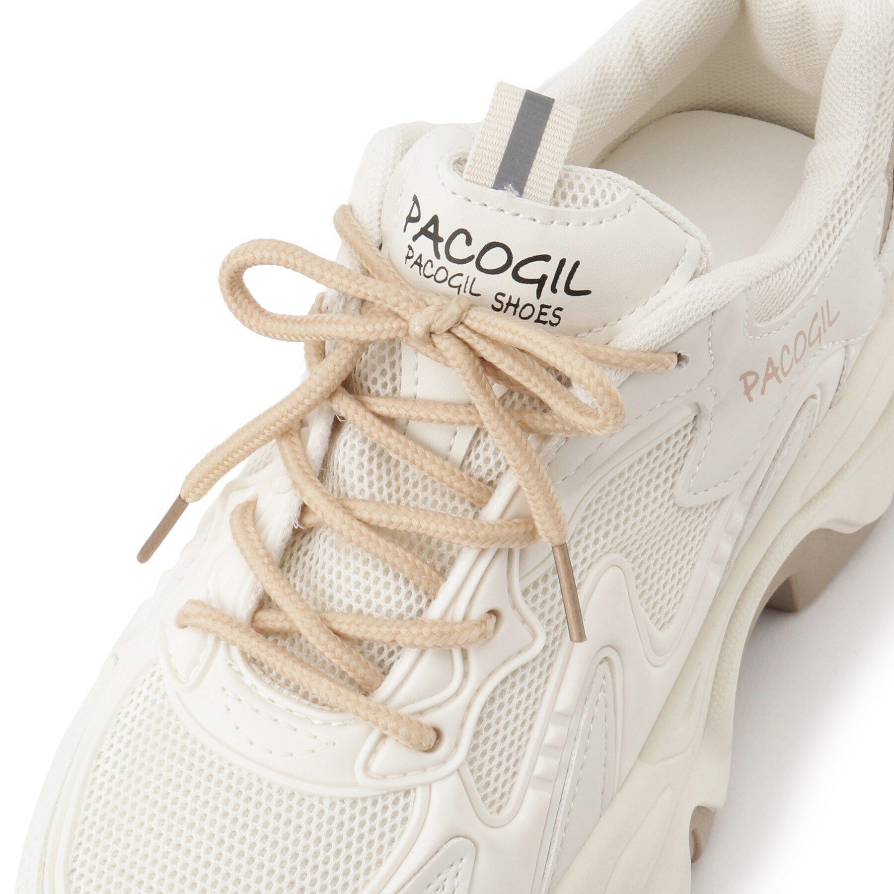 csT&P「厚底カラーソールレースアップ スニーカー」|スニーカー|