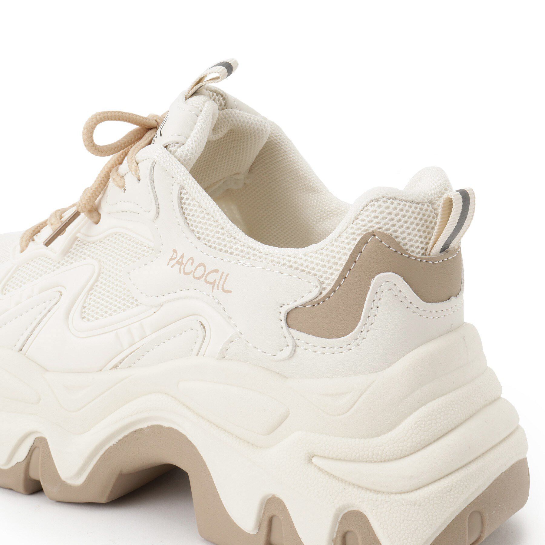 csT&P「厚底カラーソールレースアップ スニーカー」|スニーカー|