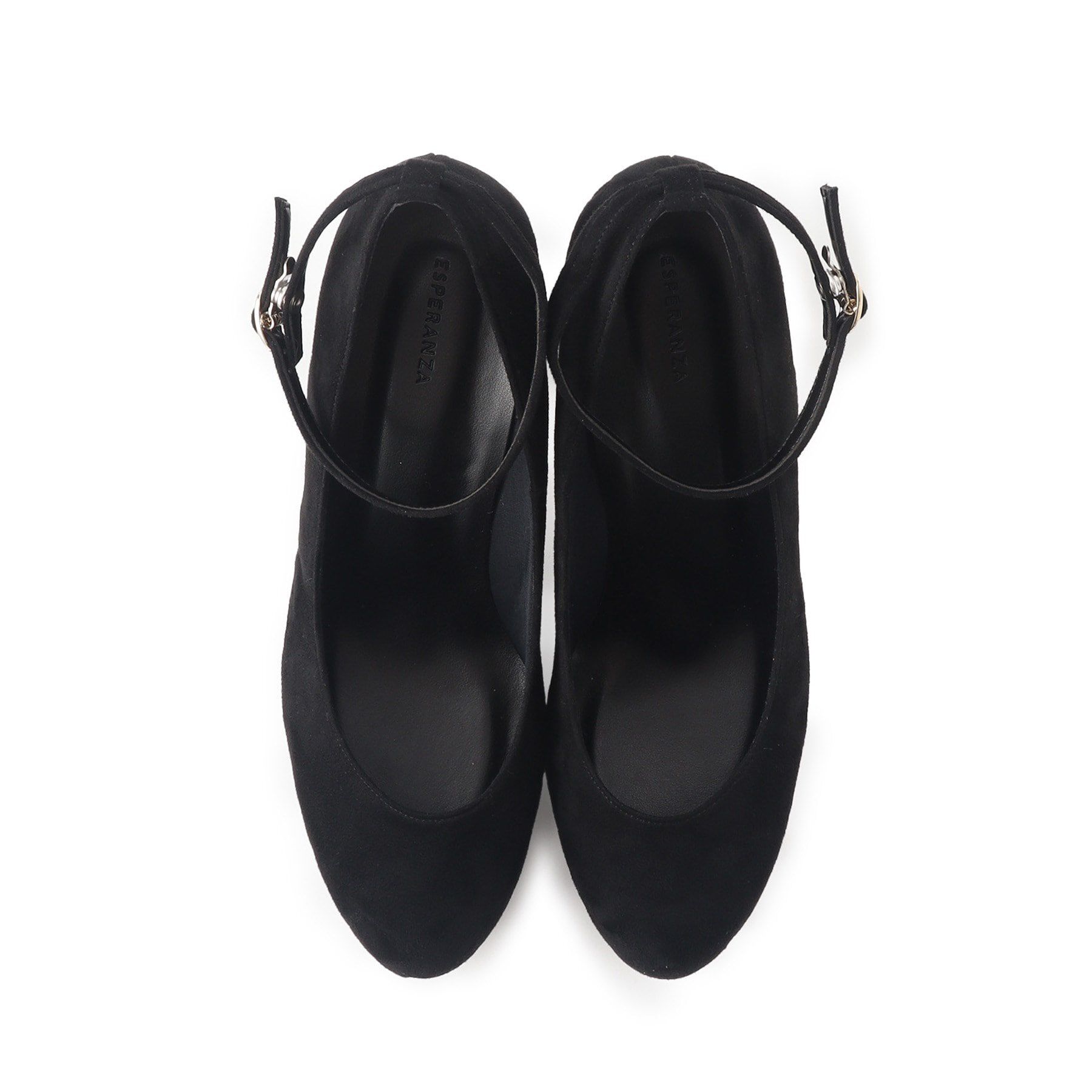 ESPERANZA「チャンキーヒールストラップパンプス 結婚式二次会 パーティー 24SS」|パンプス|