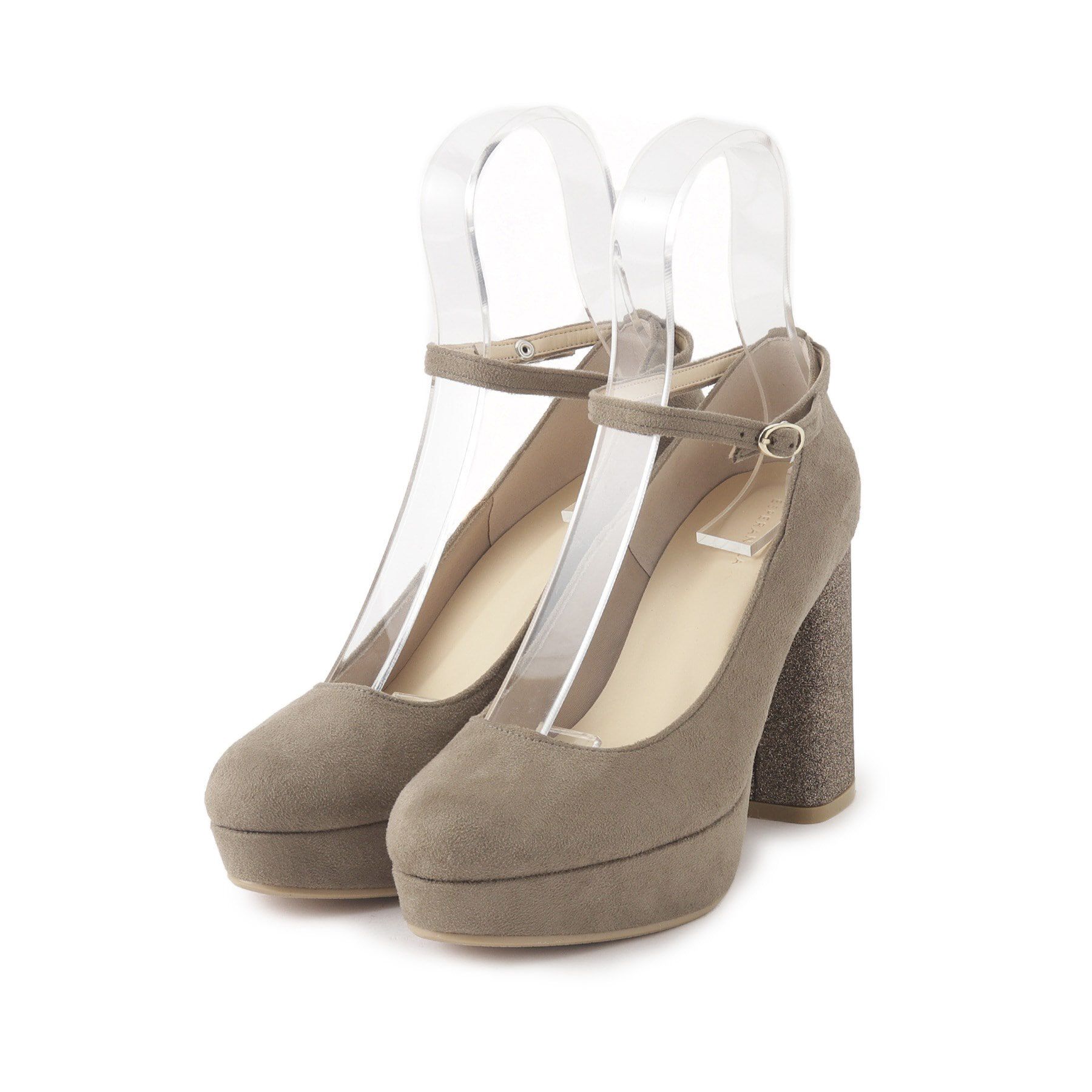 ESPERANZA「チャンキーヒールストラップパンプス 結婚式二次会 パーティー 24SS」|パンプス|ｵｰｸ(134)