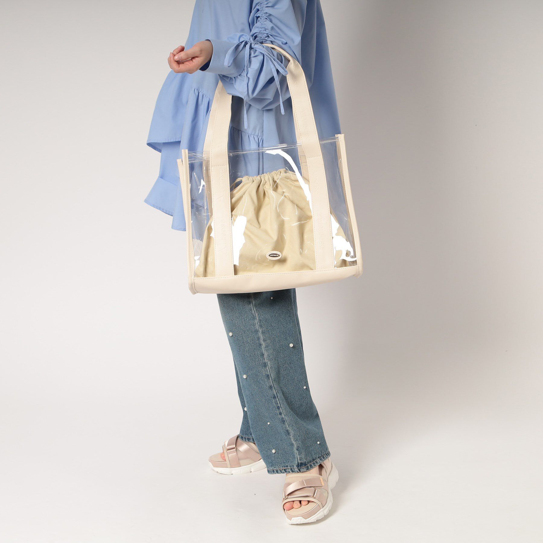 Ober Tashe「クリアトートバッグ」|トートバッグ|