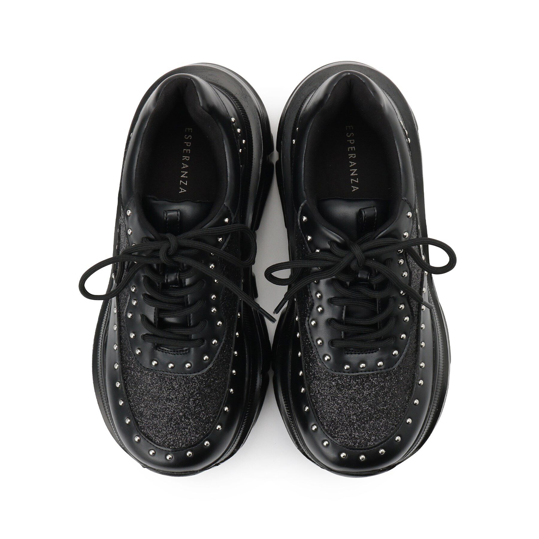 ESPERANZA「スタッズ厚底スニーカー」|スニーカー|