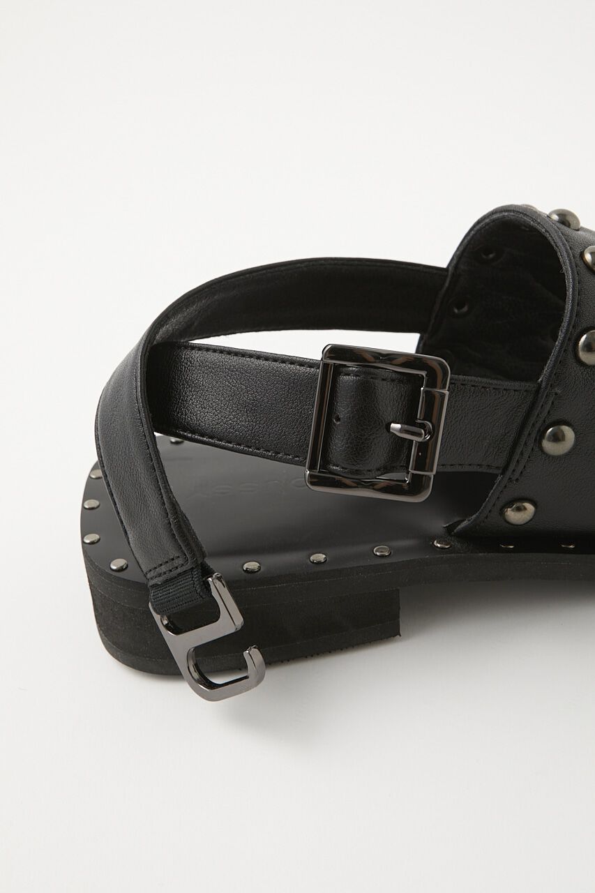 MOUSSY「STUDS BELT サンダル」|サンダル|