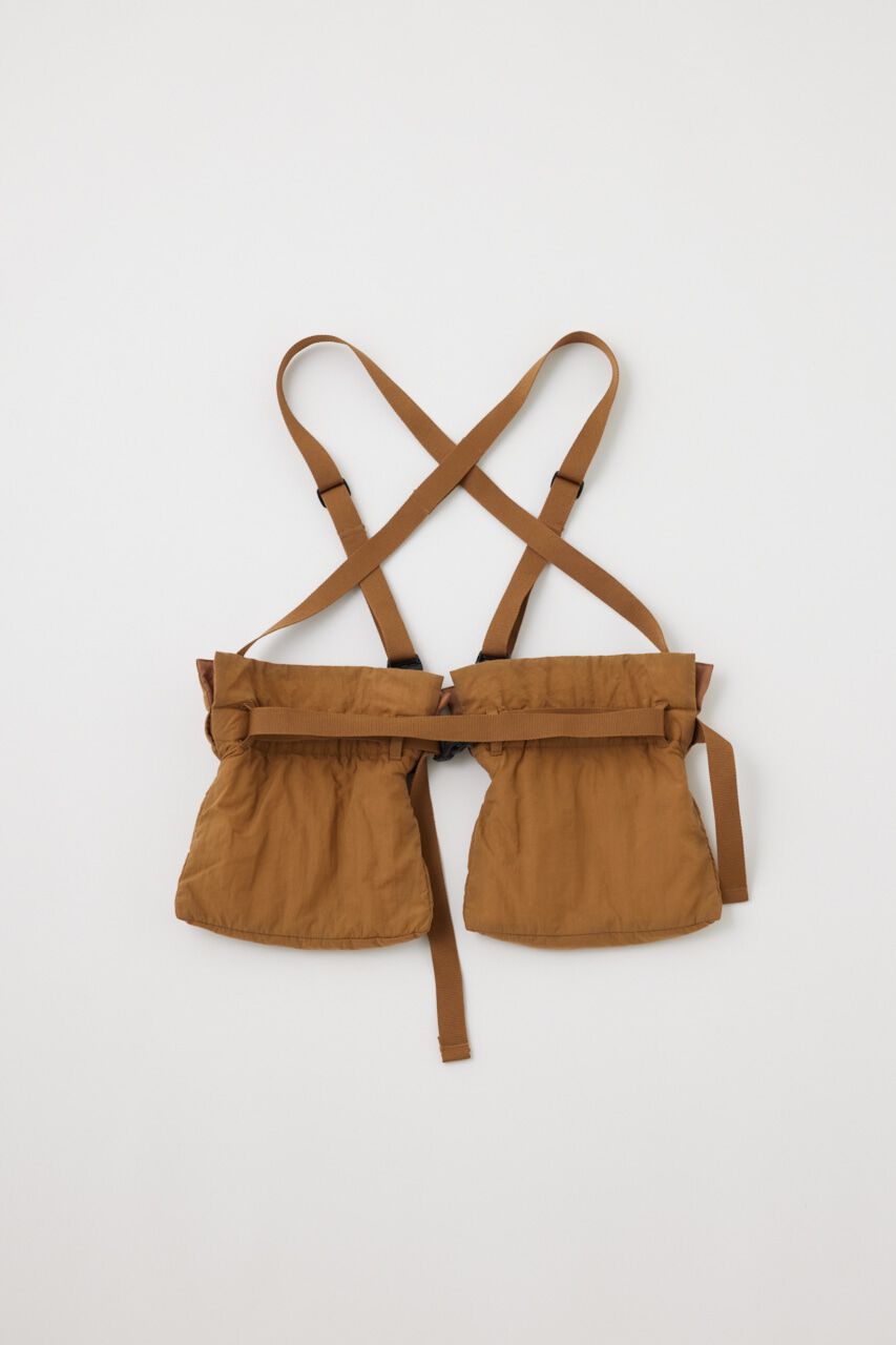 MOUSSY「KAPOK バッグ ベスト」|ダウンベスト・ベスト|