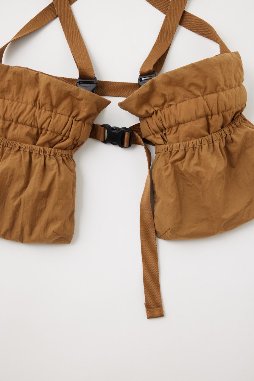 MOUSSY「KAPOK バッグ ベスト」|ダウンベスト・ベスト|