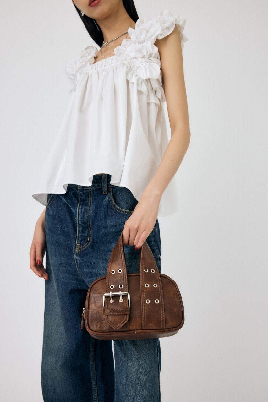 MOUSSY「BUCKLE HANDLE MINI ボストン」|その他|