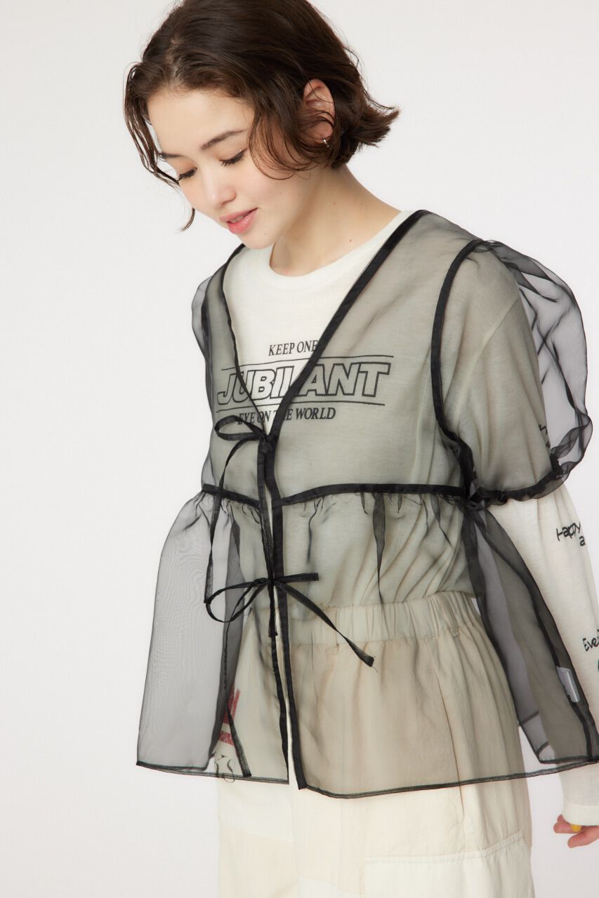 RODEO CROWNS「2WAYシアーブラウス」|シャツ・ブラウス|