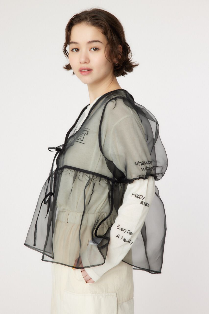 RODEO CROWNS「2WAYシアーブラウス」|シャツ・ブラウス|