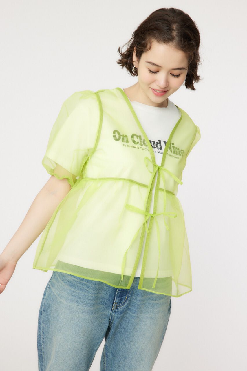 RODEO CROWNS「2WAYシアーブラウス」|シャツ・ブラウス|