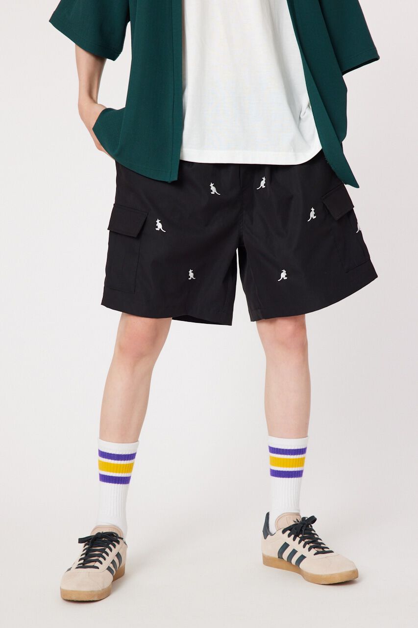 RODEO CROWNS「KANGOL ショートパンツ」|その他|BLK