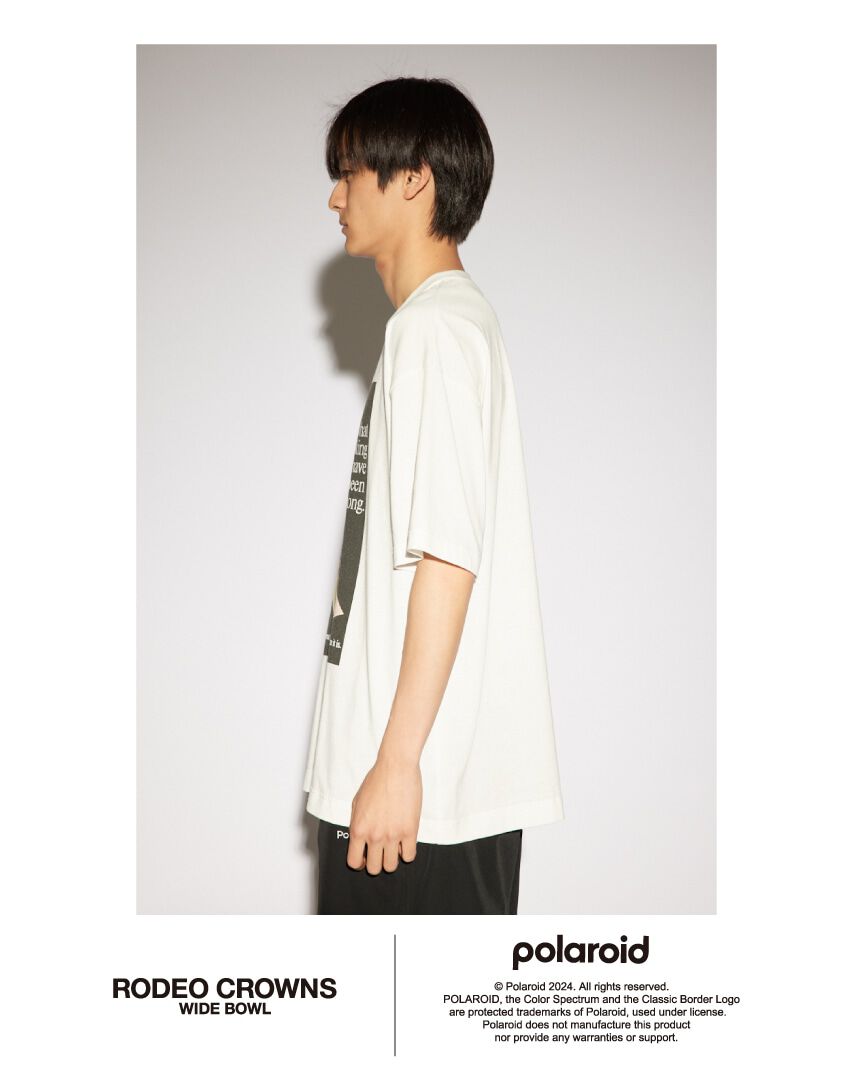RODEO CROWNS「Polaroid フォトTシャツ」|Tシャツ・カットソー|