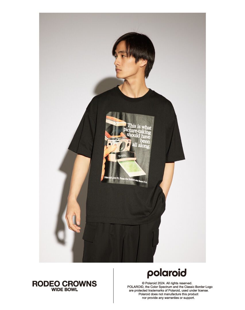 RODEO CROWNS「Polaroid フォトTシャツ」|Tシャツ・カットソー|