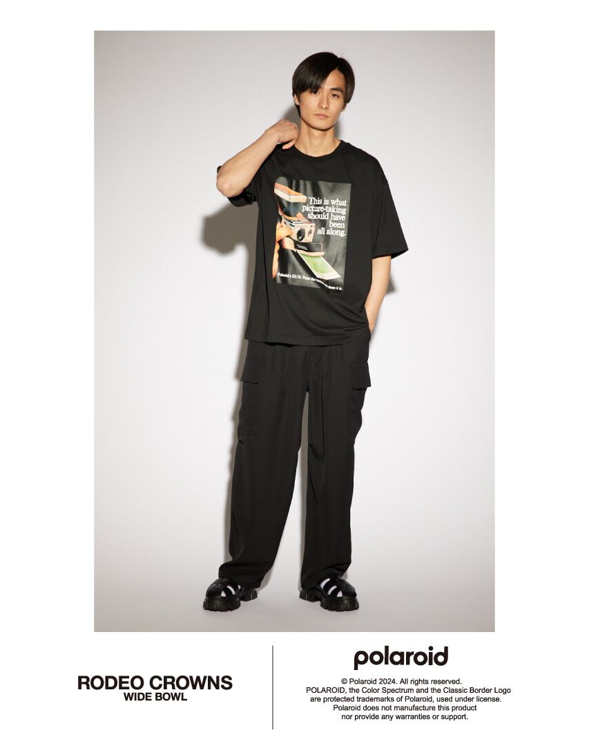 RODEO CROWNS「Polaroid フォトTシャツ」|Tシャツ・カットソー|