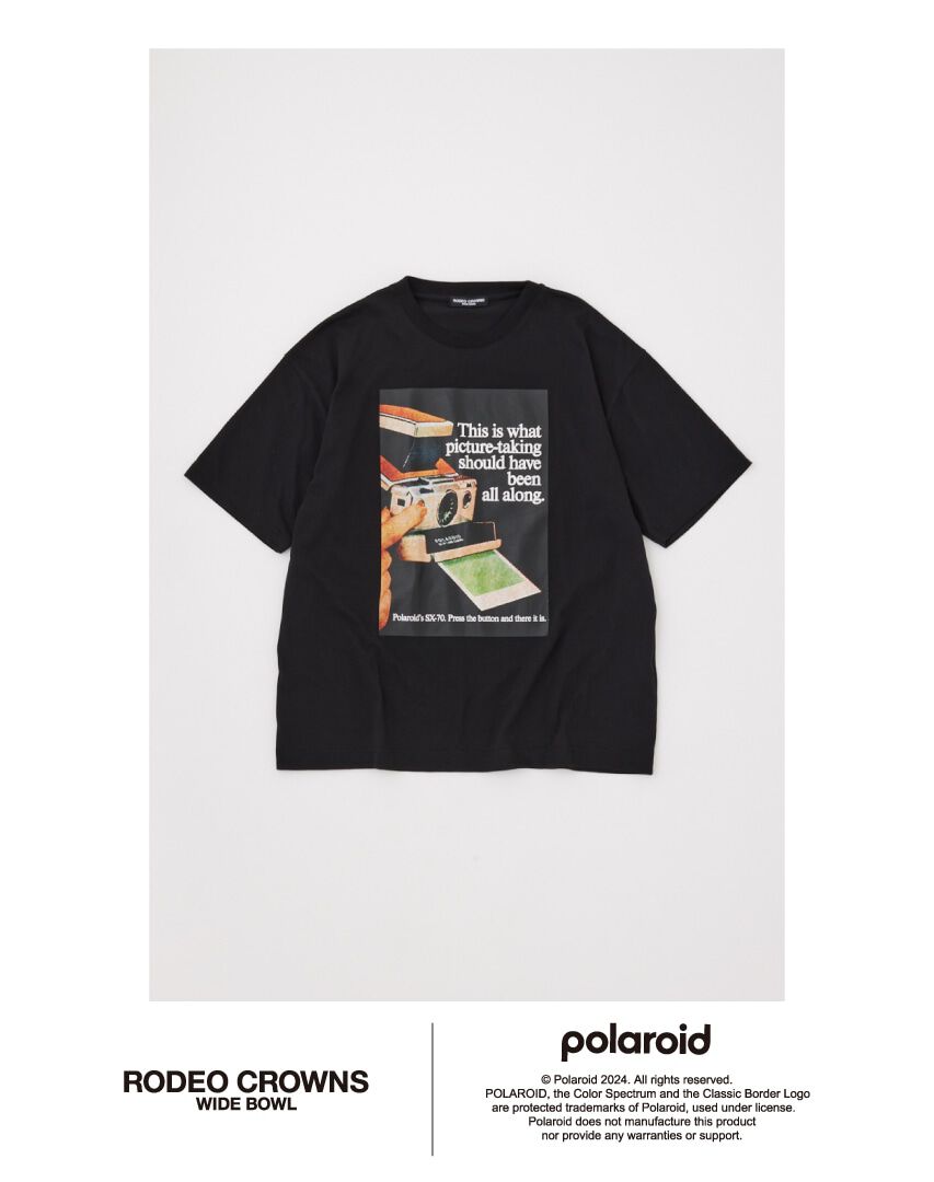 RODEO CROWNS「Polaroid フォトTシャツ」|Tシャツ・カットソー|