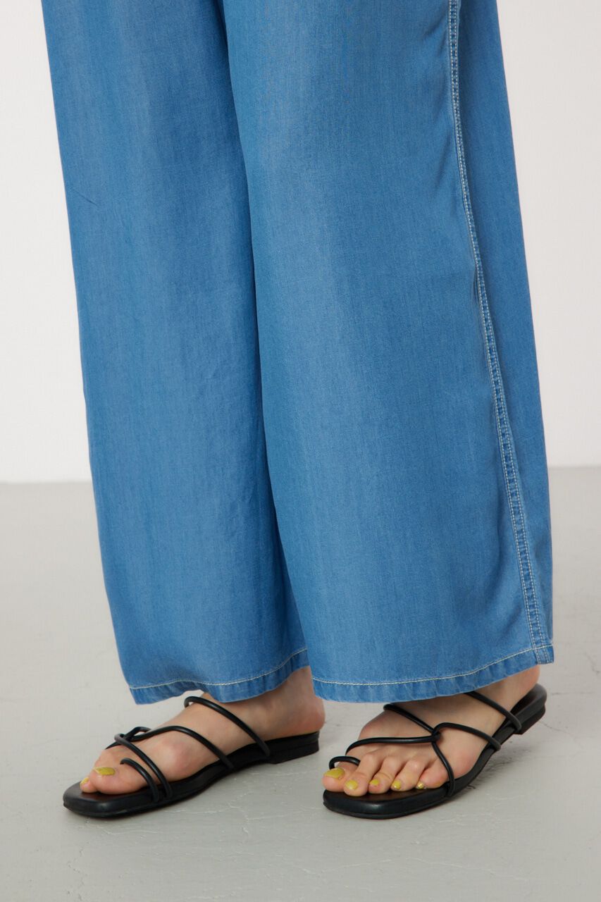 RODEO CROWNS「Supple DENIM サロペット」|ワンピース|