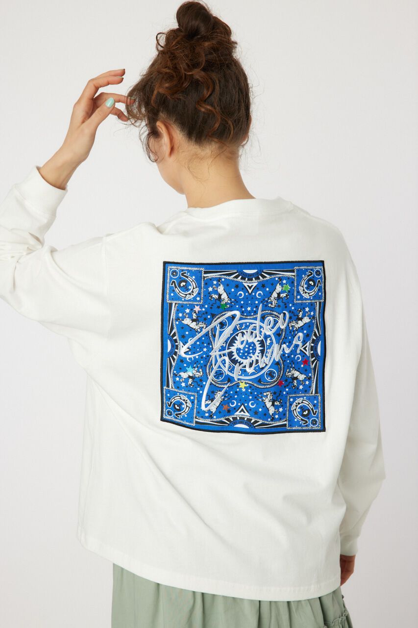 RODEO CROWNS「Cowboy バンダナ ロングスリーブTシャツ」|Tシャツ・カットソー|