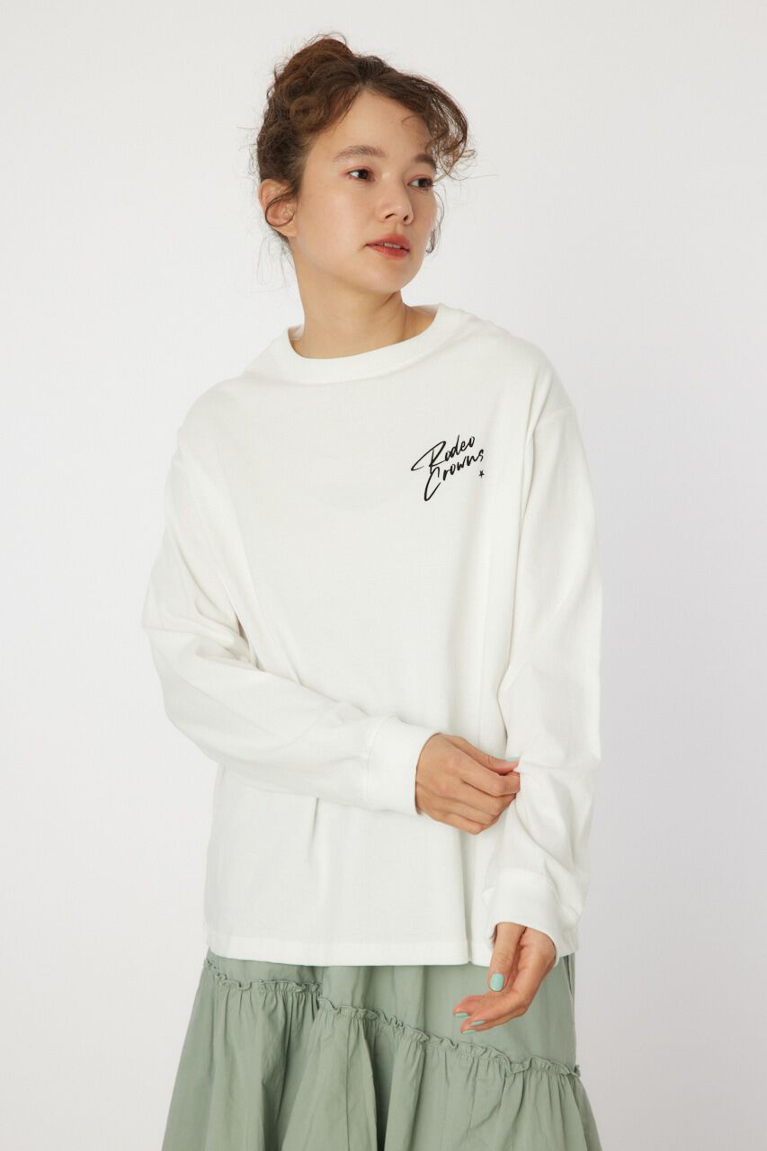 RODEO CROWNS「Cowboy バンダナ ロングスリーブTシャツ」|Tシャツ・カットソー|