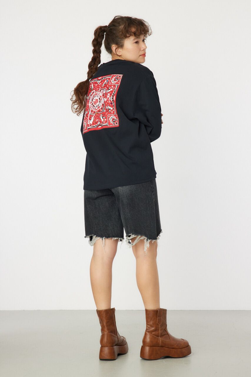 RODEO CROWNS「Cowboy バンダナ ロングスリーブTシャツ」|Tシャツ・カットソー|