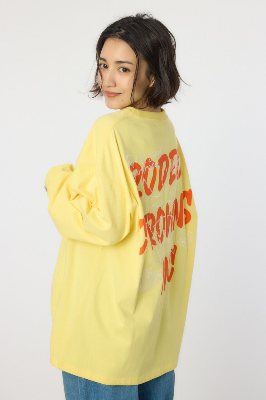 RODEO CROWNS「BACK SKETCH LOGO ロングTシャツ」|Tシャツ・カットソー|