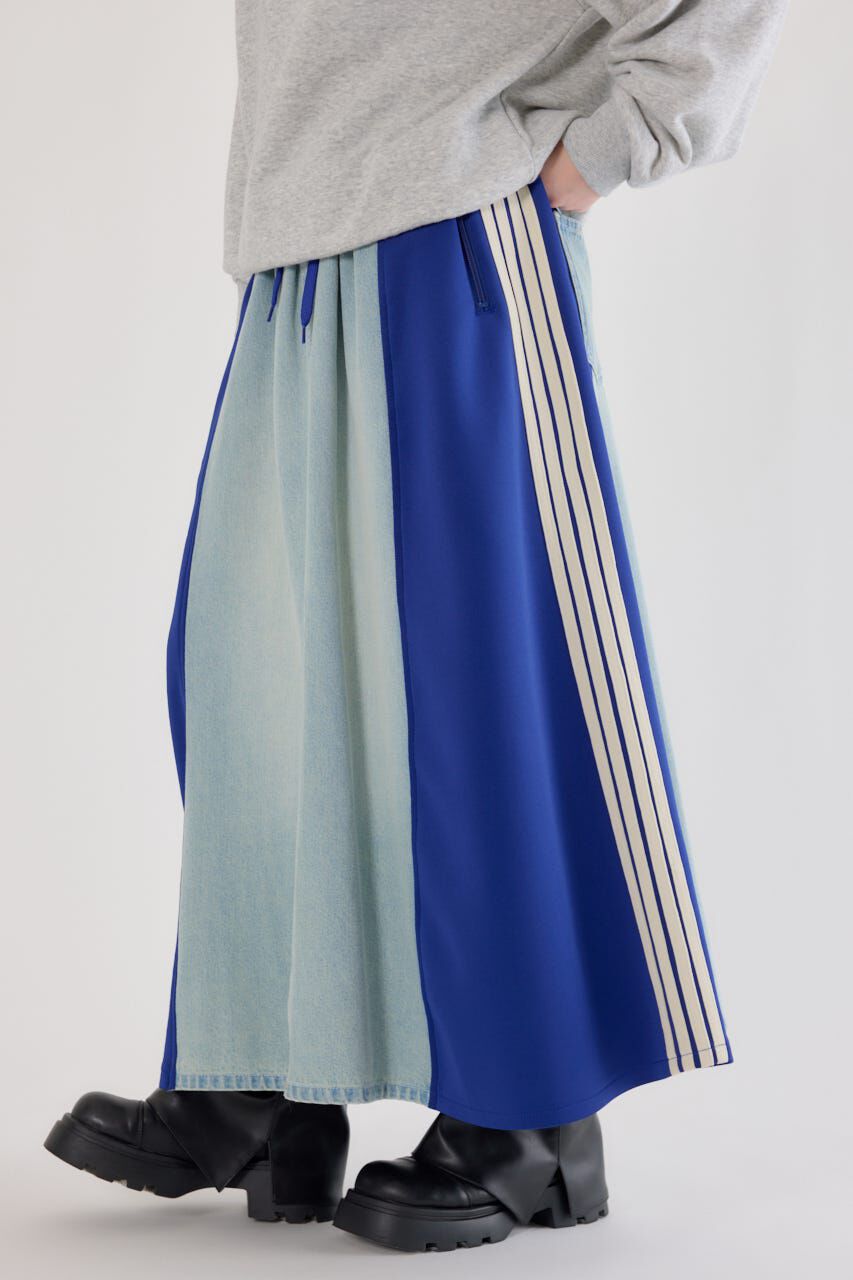 RODEO CROWNS「カスタムトラック デニムスカート」|スカート|柄BLU5