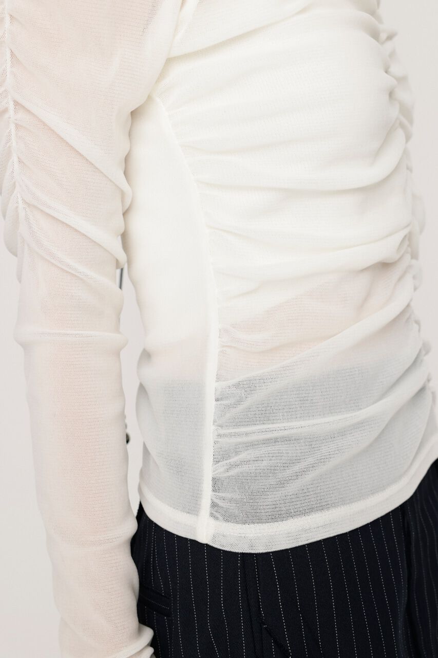 SLY「FRONT GATHER PUFF トップス」|Tシャツ・カットソー|