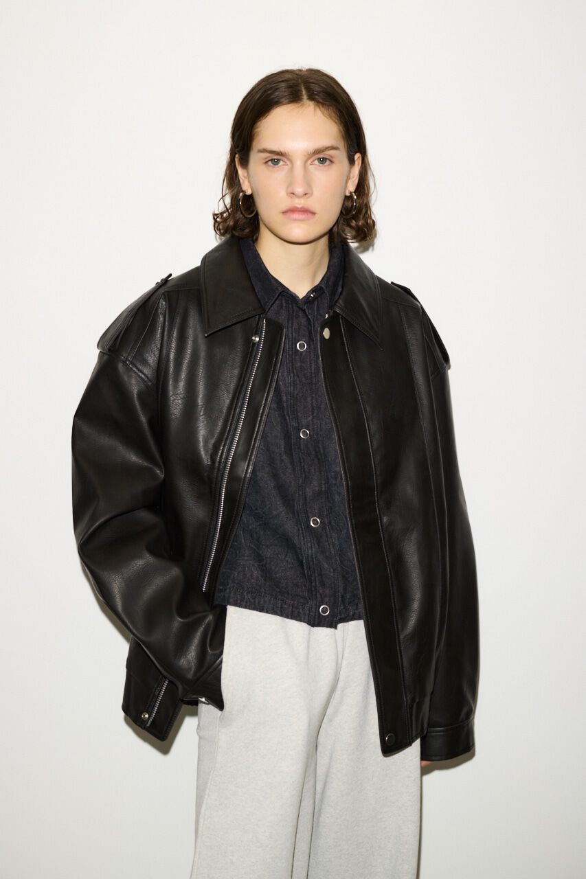 SLY「PAD IN F／LEATHER ジャケット」|その他|