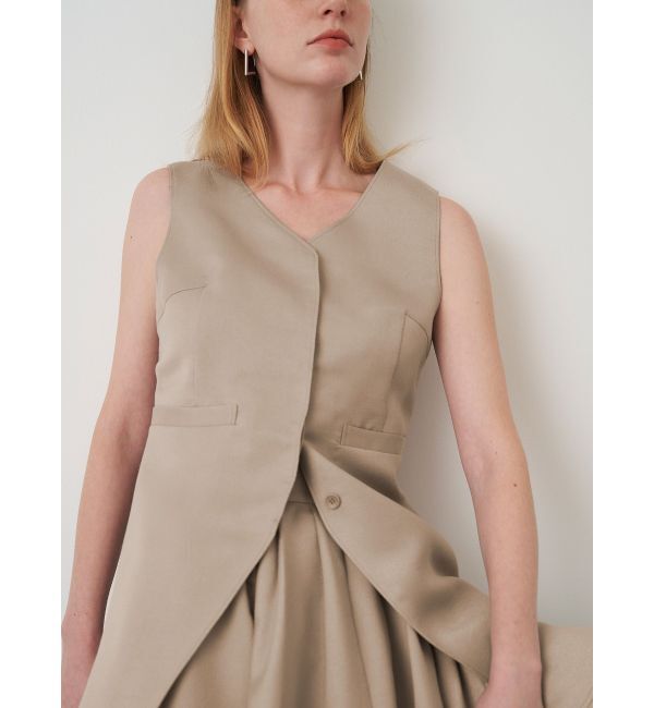 ELENDEEK「SILHOUETTE COMPACT GILET」|ベスト・ジレ|