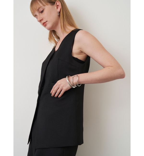 ELENDEEK「SILHOUETTE COMPACT GILET」|ベスト・ジレ|
