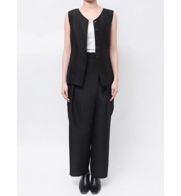 ELENDEEK「SILHOUETTE COMPACT GILET」|ベスト・ジレ|