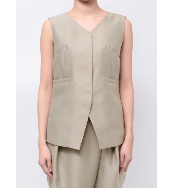 ELENDEEK「SILHOUETTE COMPACT GILET」|ベスト・ジレ|
