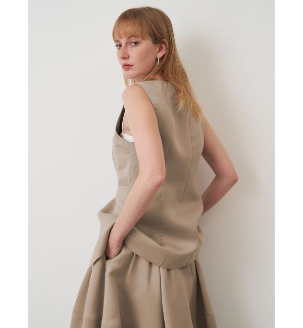 ELENDEEK「SILHOUETTE COMPACT GILET」|ベスト・ジレ|