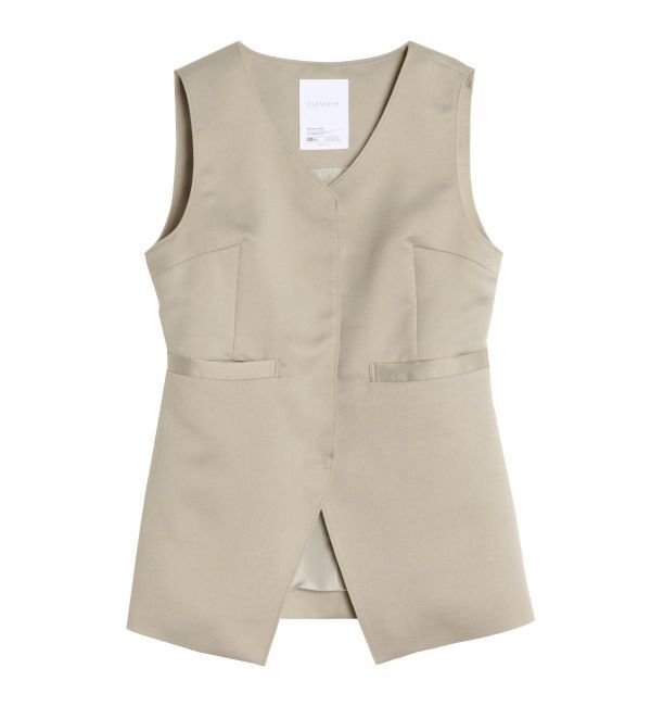 ELENDEEK「SILHOUETTE COMPACT GILET」|ベスト・ジレ|