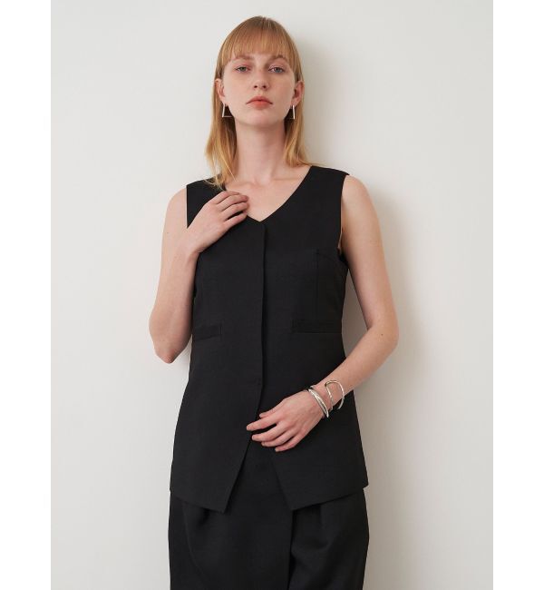 ELENDEEK「SILHOUETTE COMPACT GILET」|ベスト・ジレ|
