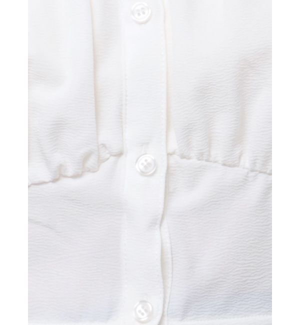 RESEXXY「ナローストラップコルセットシャツ」|シャツ・ブラウス|