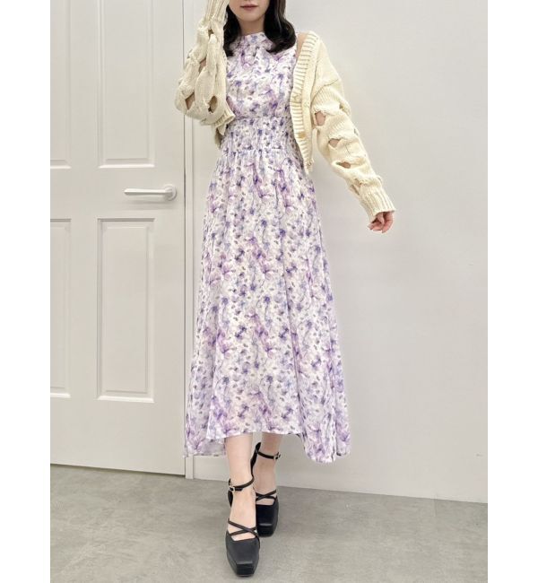 dazzlin「スリットケーブルニットカーディガン」|カーディガン|