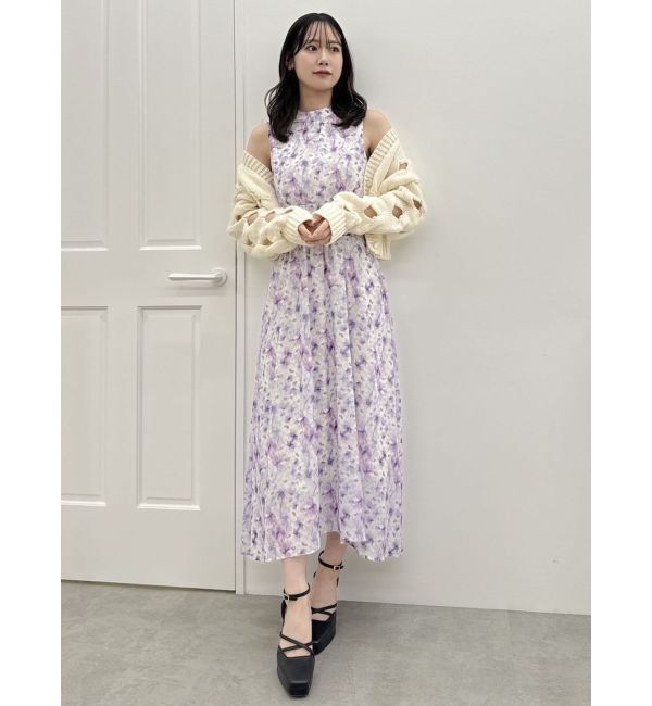 dazzlin「スリットケーブルニットカーディガン」|カーディガン|