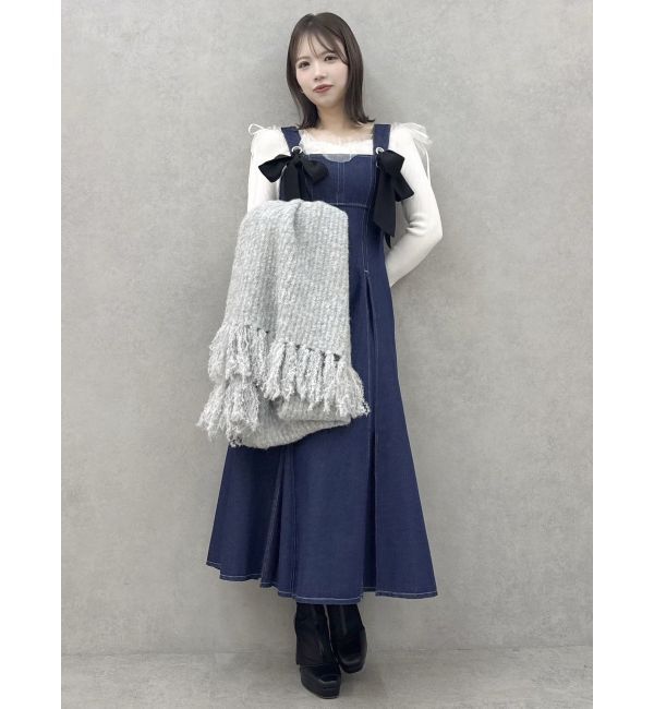 dazzlin「キャンディカラービッグマフラー」|マフラー|