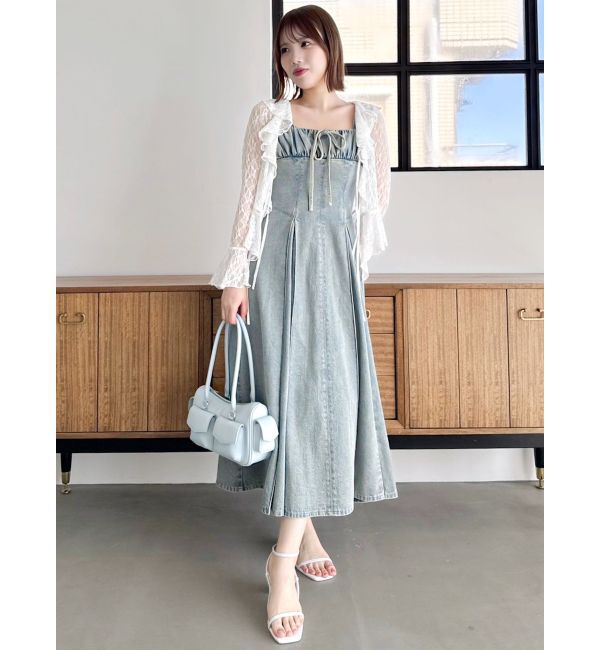 dazzlin「ラッフルヘムレースアンサンブル」|Tシャツ・カットソー|