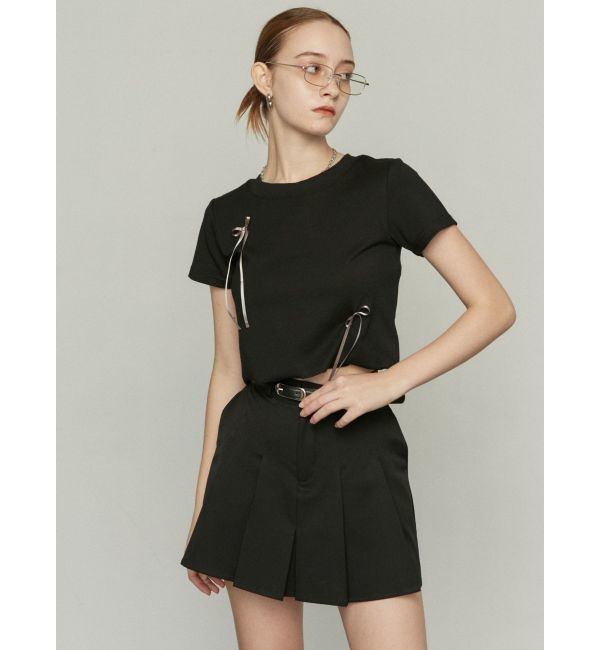 EMODA「ポイントリボンTシャツ」|Tシャツ・カットソー|