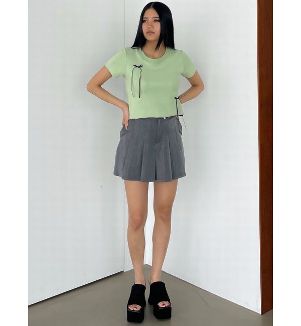 EMODA「ポイントリボンTシャツ」|Tシャツ・カットソー|