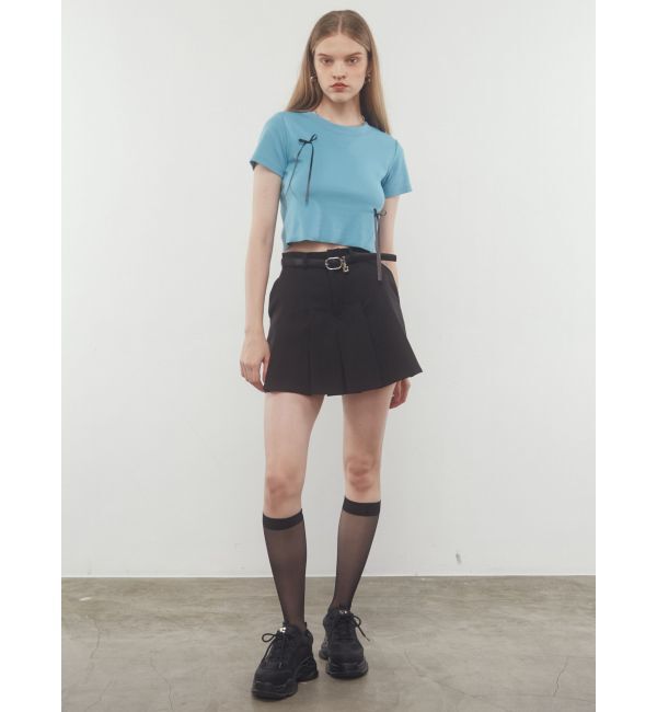 EMODA「ポイントリボンTシャツ」|Tシャツ・カットソー|