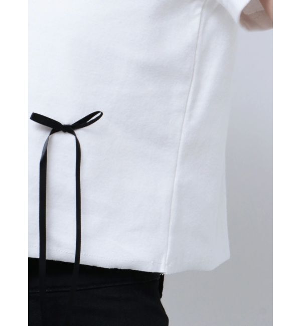 EMODA「ポイントリボンTシャツ」|Tシャツ・カットソー|