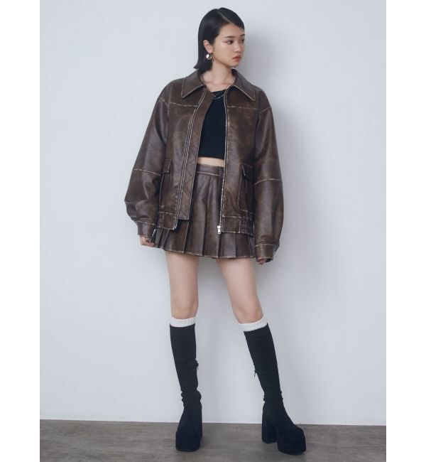 EMODA バルキープランプフィットブーツM ライトミックス バルキープランプフィットブーツ（EMODA）｜ルミネのファッション通販