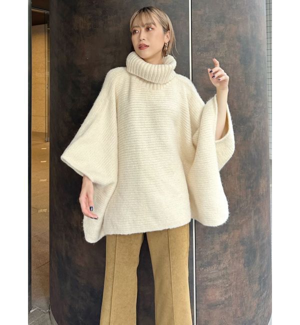 MURUA「ハイネックオーバーシルエットニット【WEB限定】」|ニット・セーター|