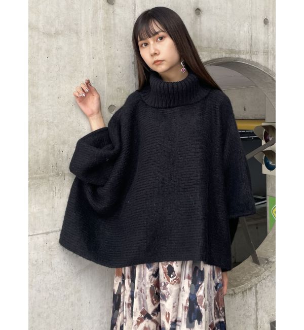 MURUA「ハイネックオーバーシルエットニット【WEB限定】」|ニット・セーター|
