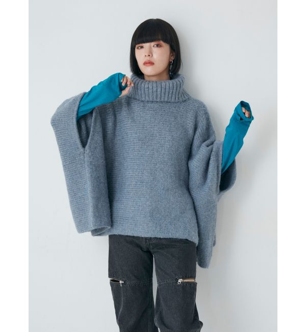 MURUA「ハイネックオーバーシルエットニット【WEB限定】」|ニット・セーター|