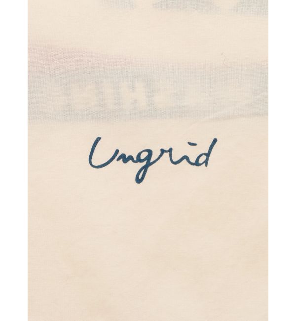 Ungrid「カラーロゴエコBAG」|トートバッグ|