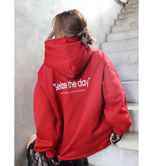 EVRIS「バックロゴBIGフーディー」|パーカー|