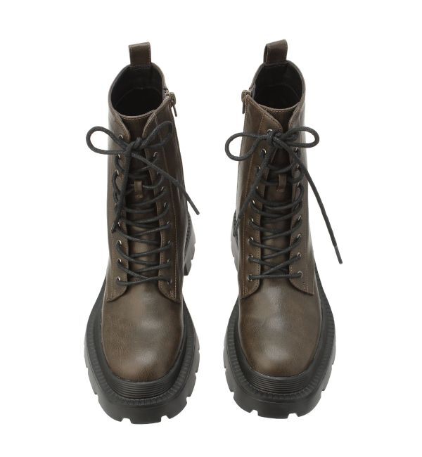 EVRIS「レースアップインソールワークブーツ」|ショートブーツ|